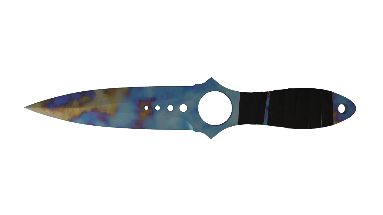 Skeleton Knife | Case Hardened seed #239, back