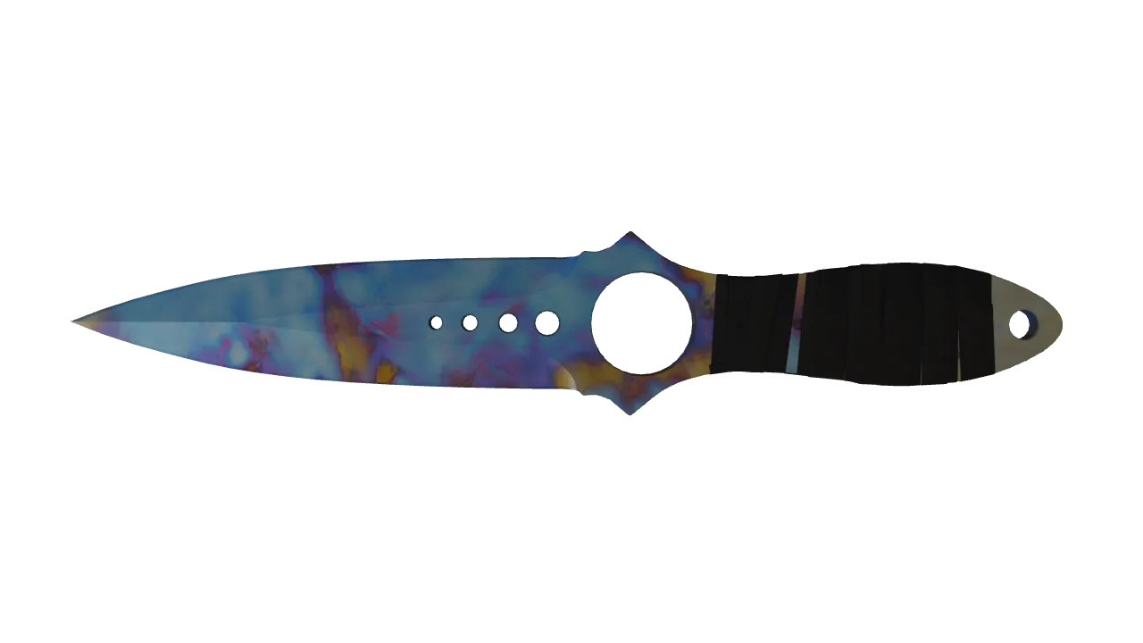 Skeleton Knife | Case Hardened seed #288, back