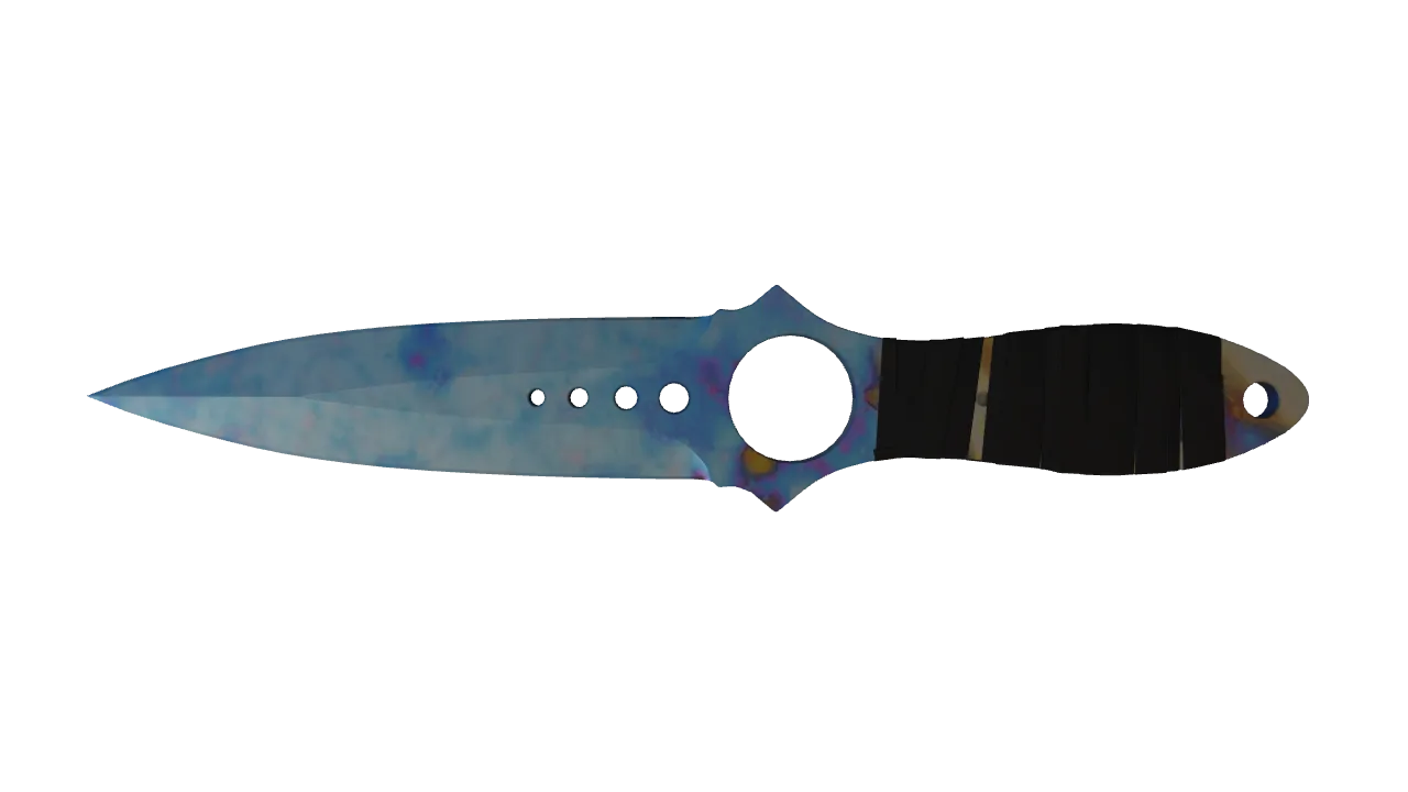 Skeleton Knife | Case Hardened seed #403, back