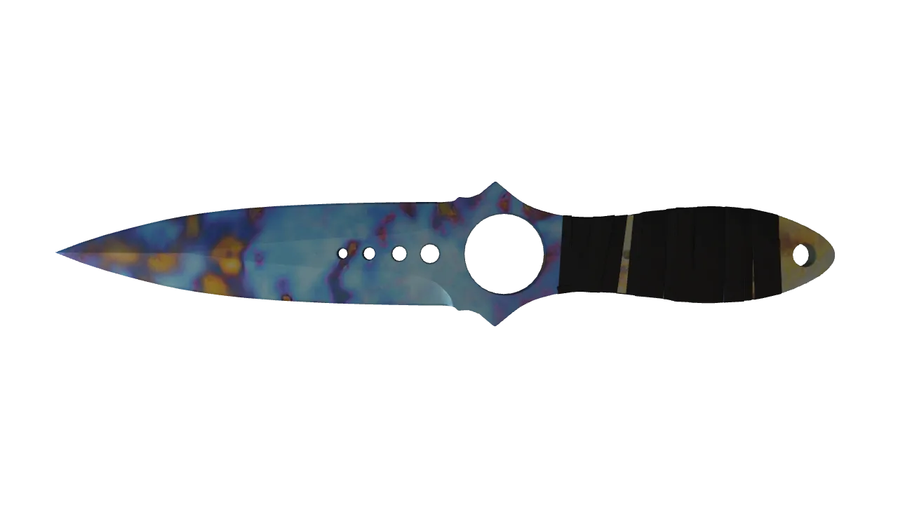 Skeleton Knife | Case Hardened seed #812, back