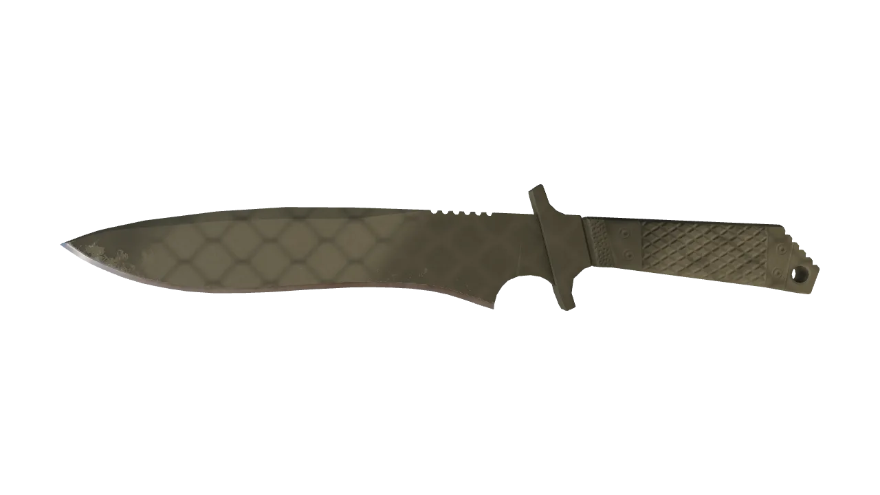 ★ Classic Knife | Safari Mesh (Minimal Wear) — Dust II light, front