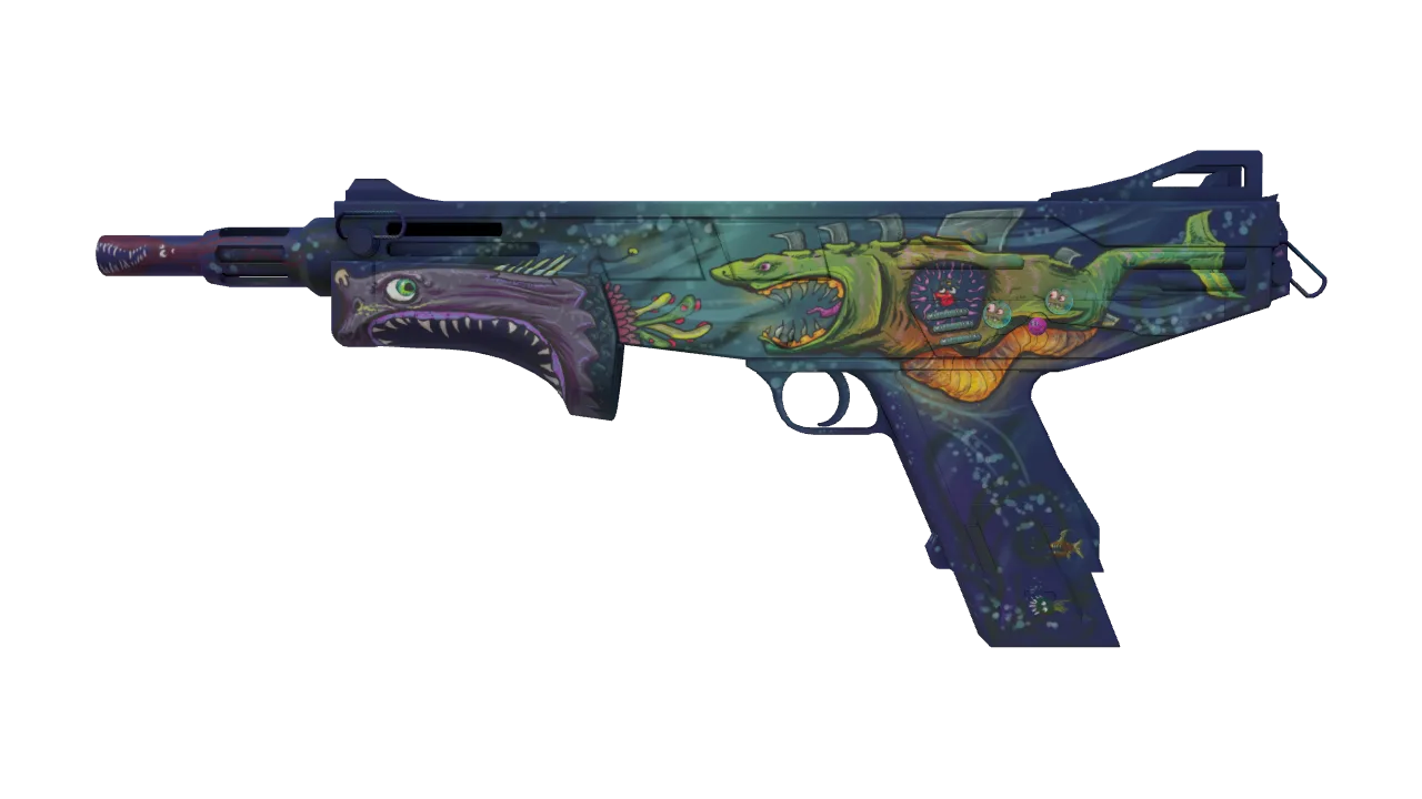 MAG-7 | Monster Call (Factory New) — Dust II light, front