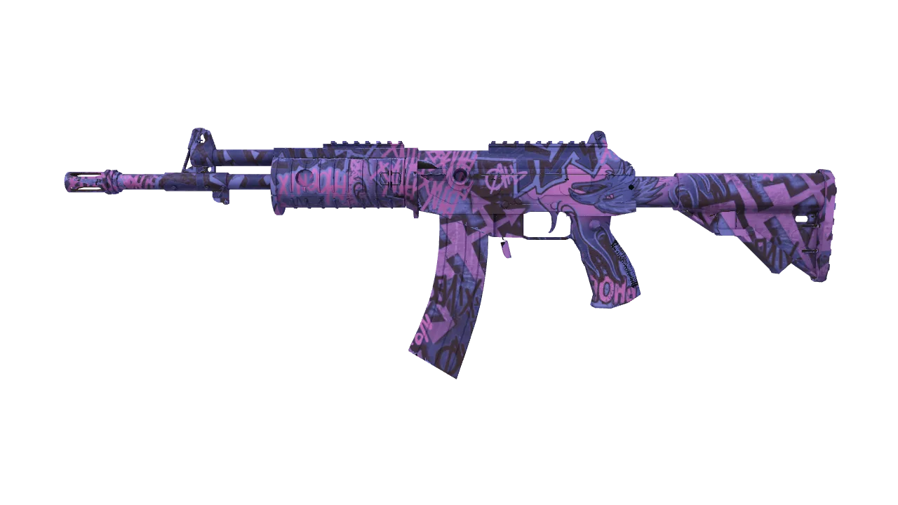 Galil AR | Phoenix Blacklight seed #169, front