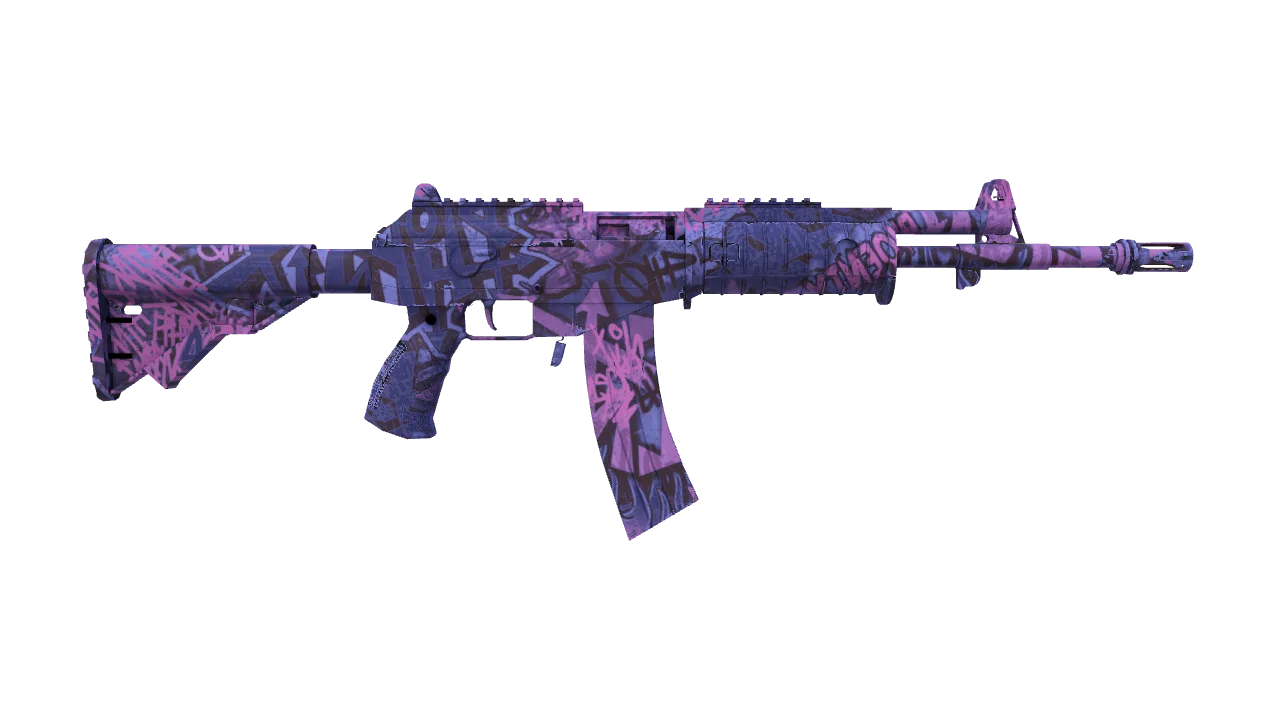 Galil AR | Phoenix Blacklight seed #211, back