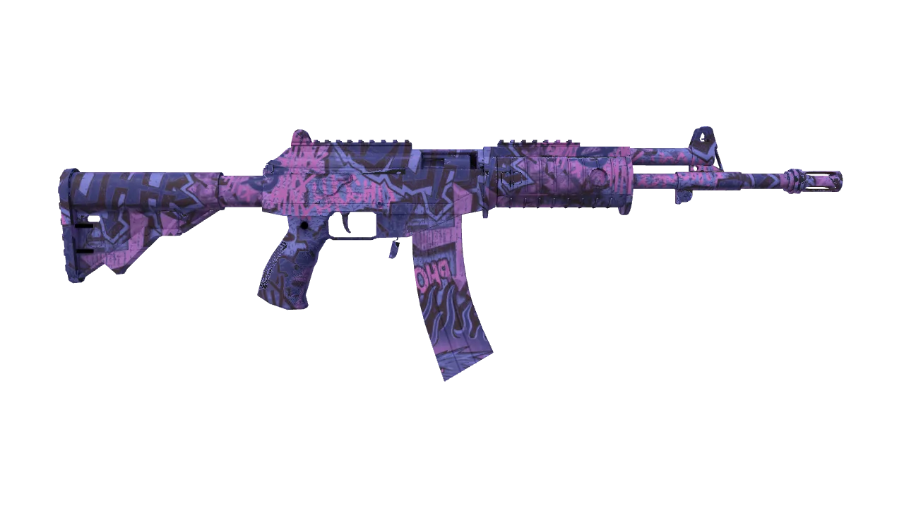 Galil AR | Phoenix Blacklight seed #224, back