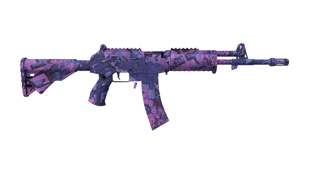Galil AR | Phoenix Blacklight seed #270, back