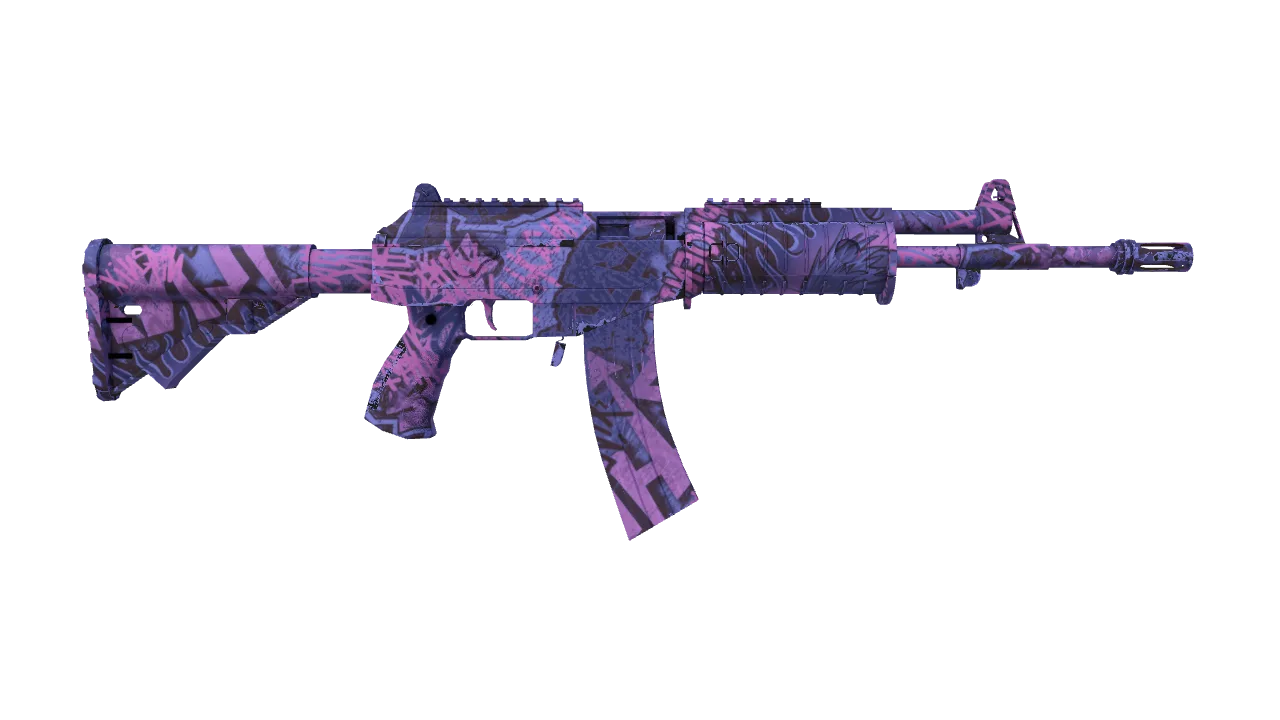Galil AR | Phoenix Blacklight seed #289, back