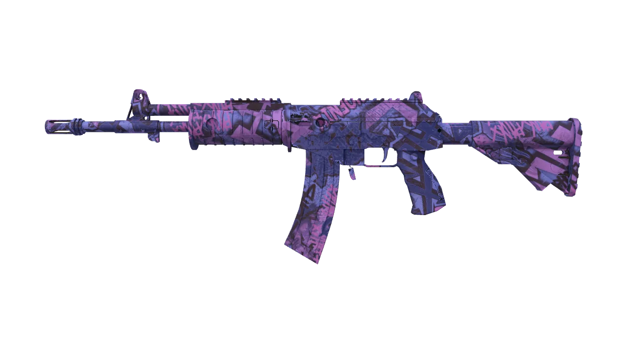Galil AR | Phoenix Blacklight seed #322, front