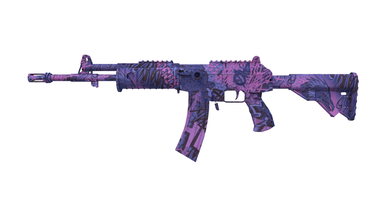 Galil AR | Phoenix Blacklight seed #324, front