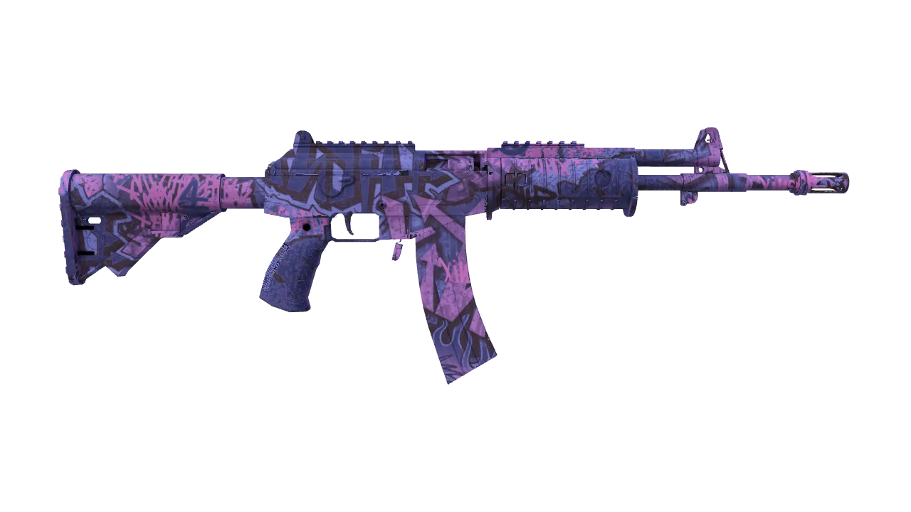 Galil AR | Phoenix Blacklight seed #358, back