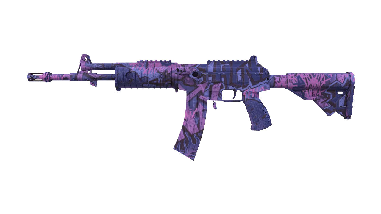 Galil AR | Phoenix Blacklight seed #358, front