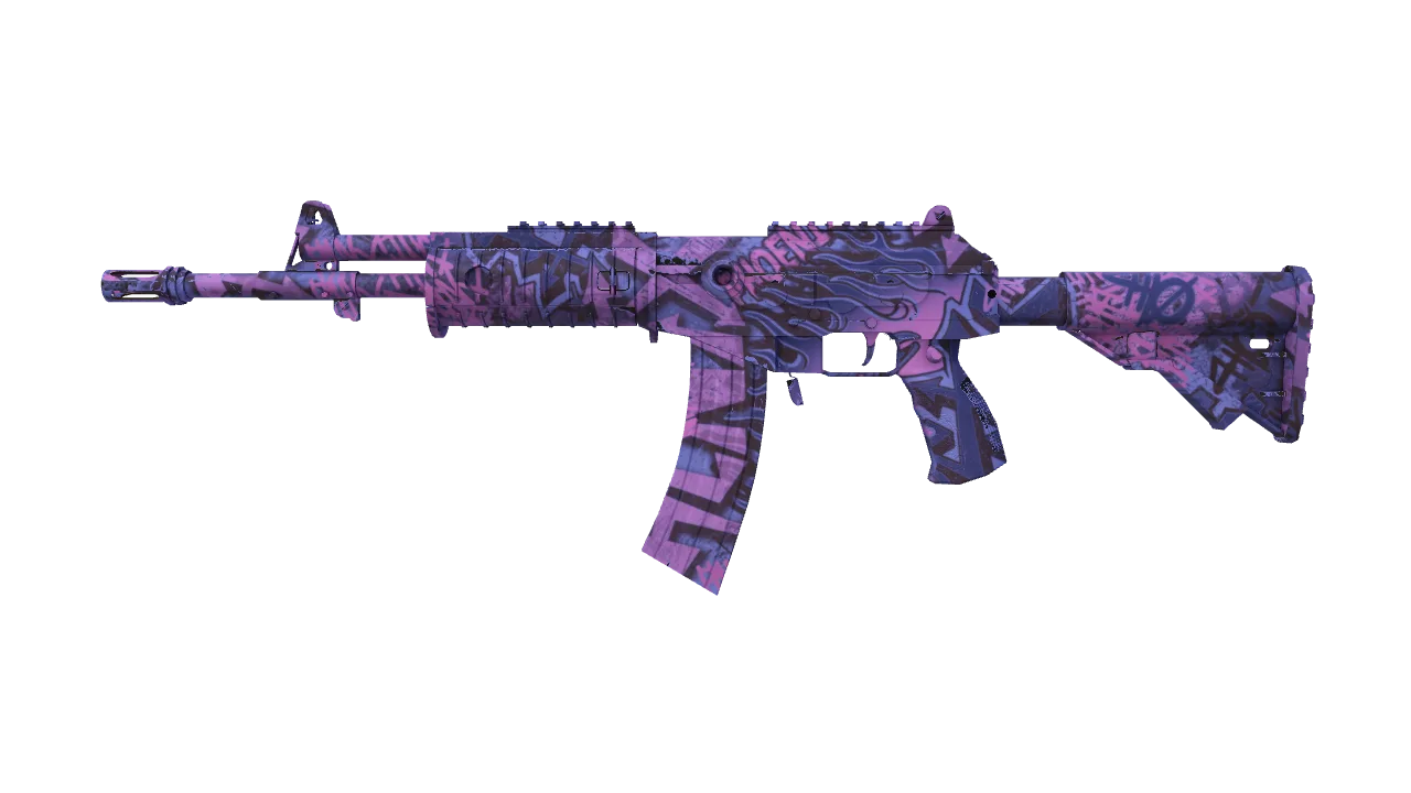 Galil AR | Phoenix Blacklight seed #406, front