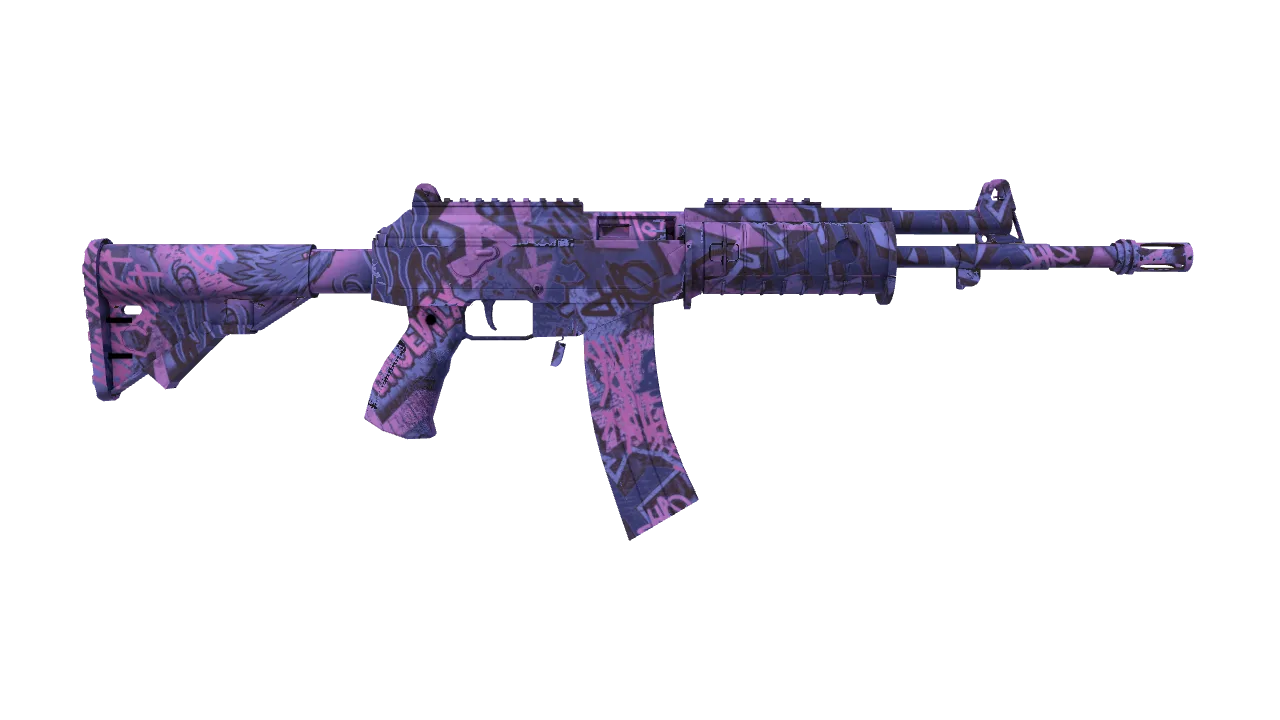 Galil AR | Phoenix Blacklight seed #419, back