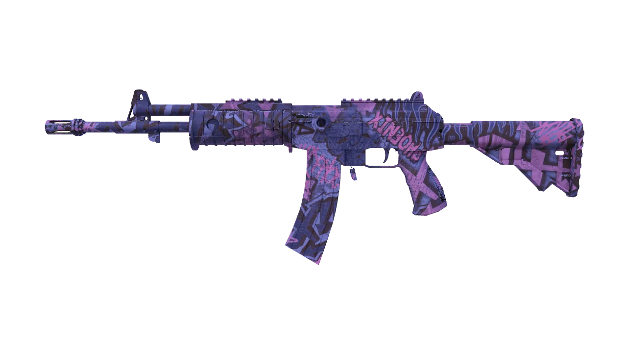 Galil AR | Phoenix Blacklight seed #432, front