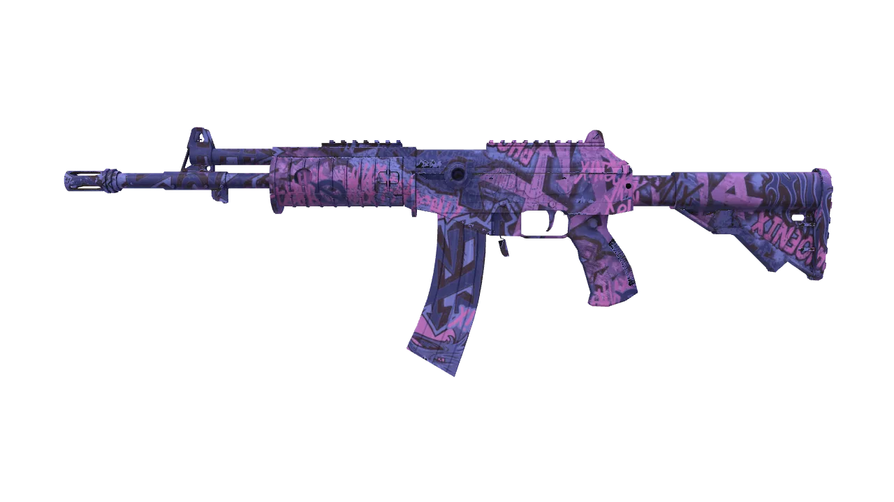Galil AR | Phoenix Blacklight seed #469, front