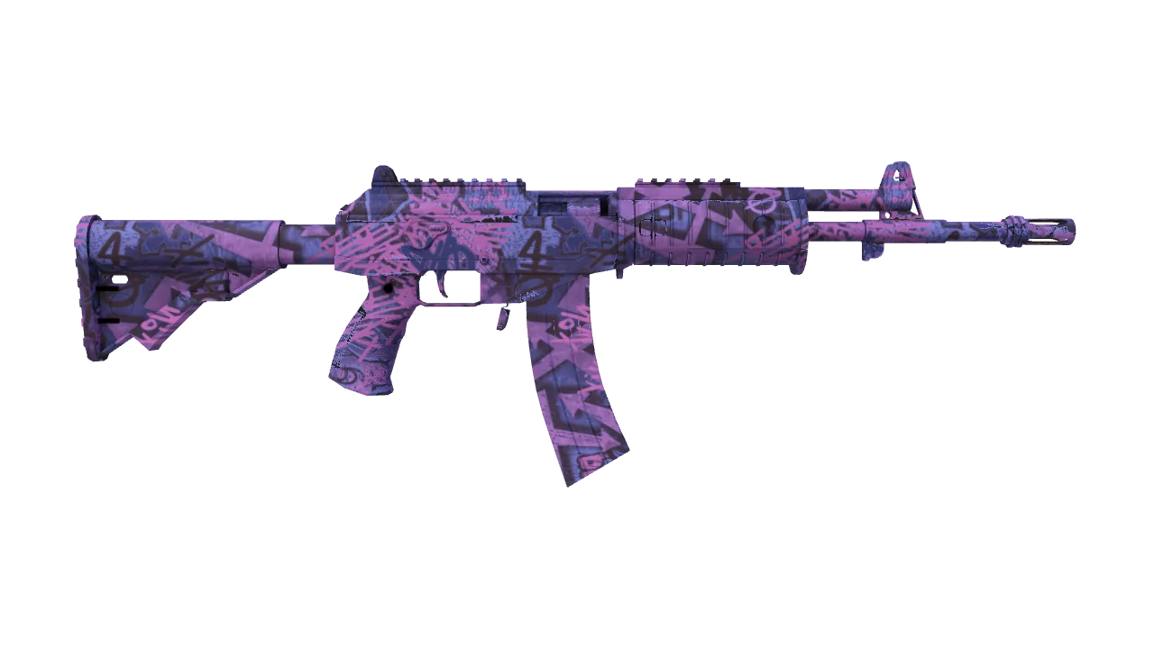 Galil AR | Phoenix Blacklight seed #475, back