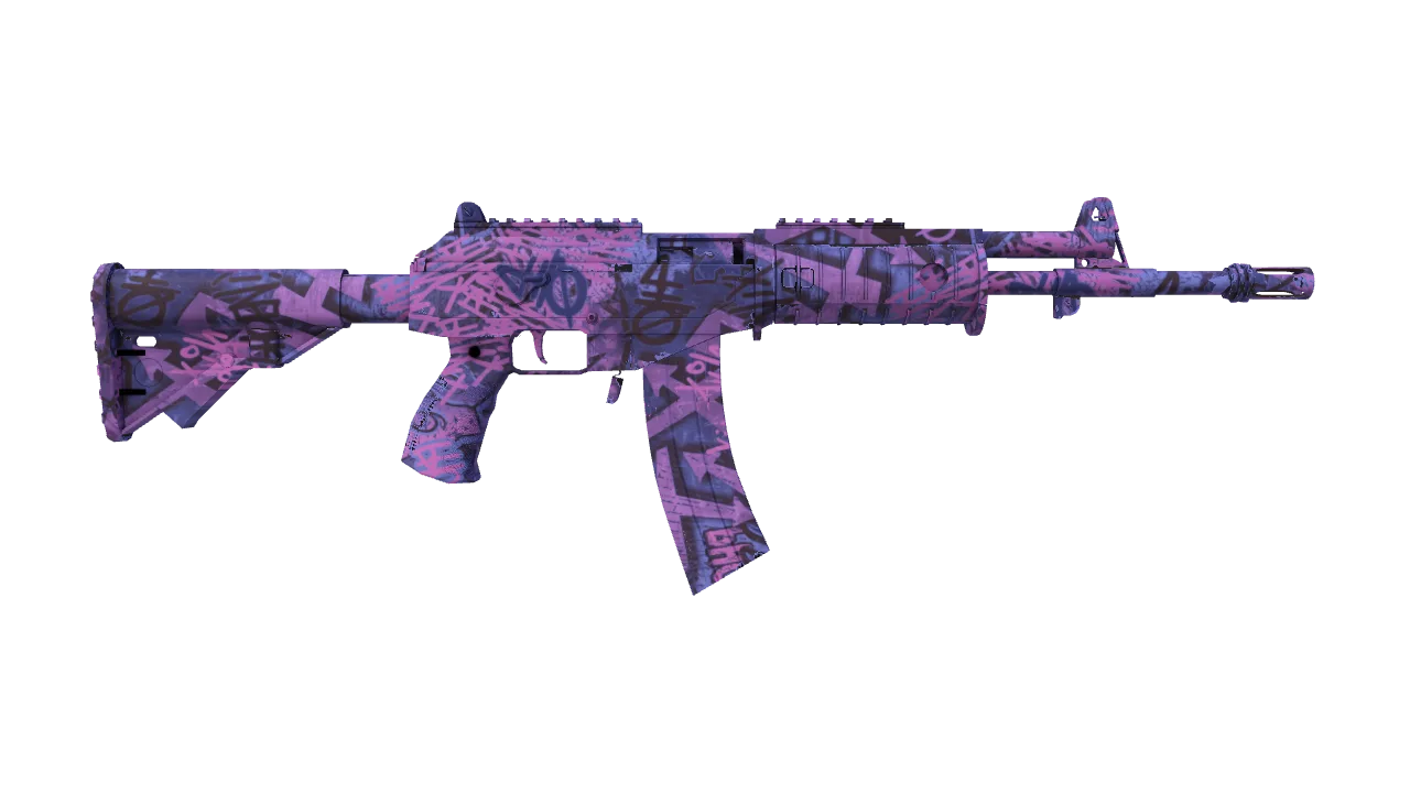 Galil AR | Phoenix Blacklight seed #573, back