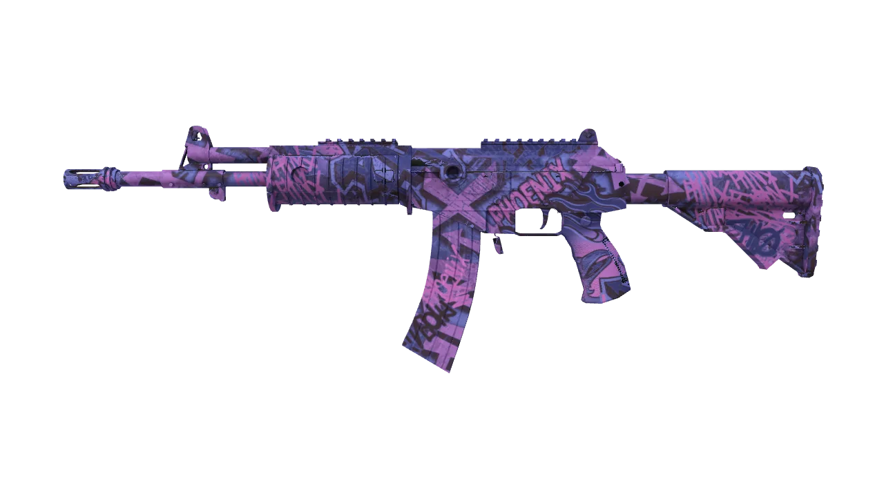 Galil AR | Phoenix Blacklight seed #58, front