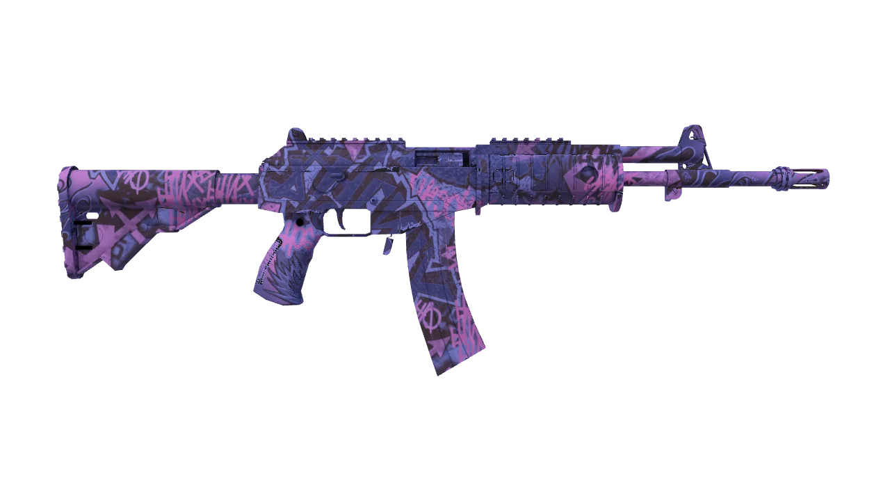 Galil AR | Phoenix Blacklight seed #622, back