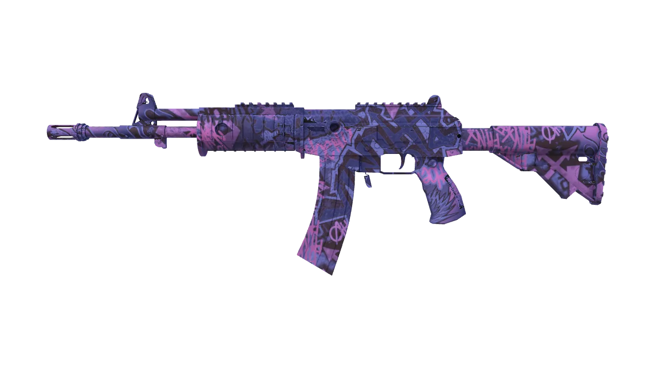 Galil AR | Phoenix Blacklight seed #622, front
