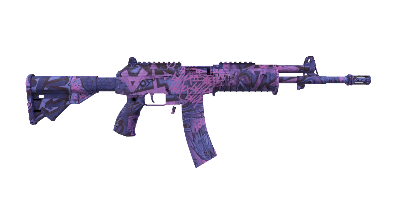 Galil AR | Phoenix Blacklight seed #69, back