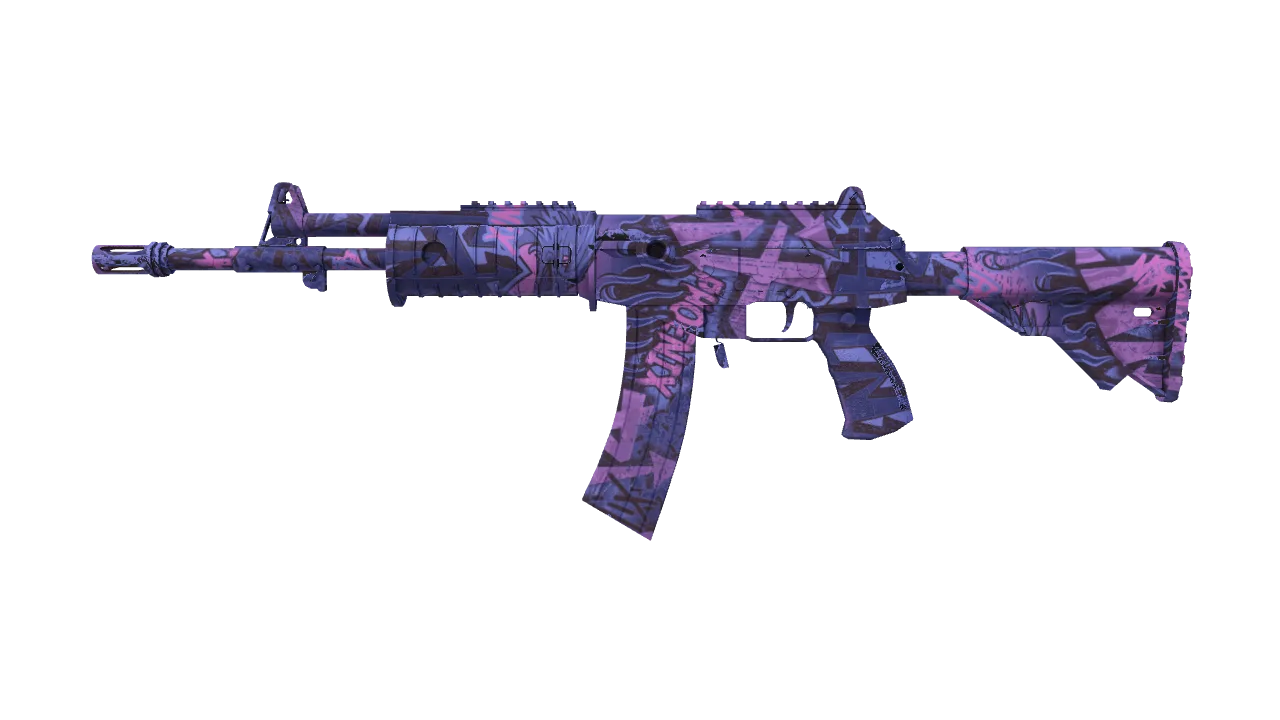 Galil AR | Phoenix Blacklight seed #729, front