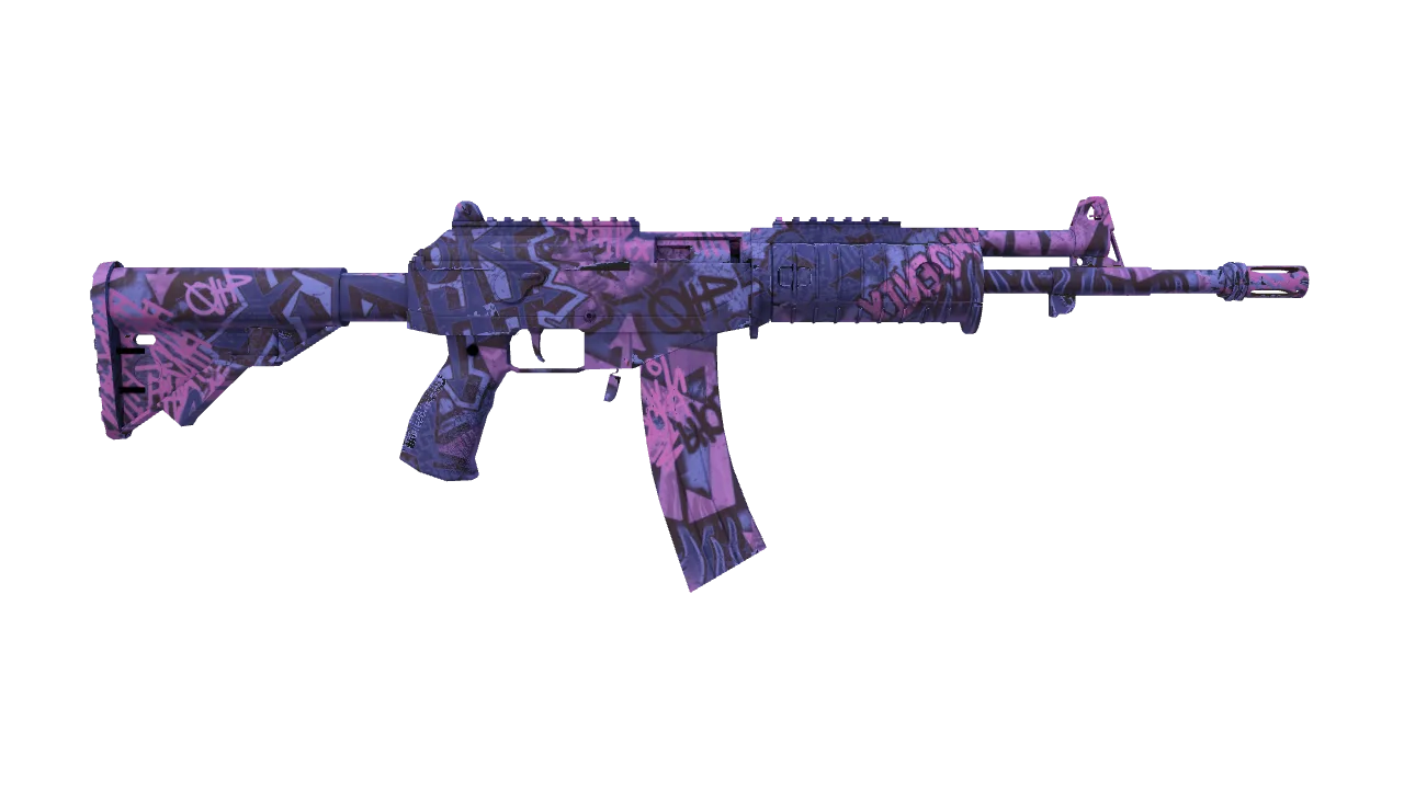 Galil AR | Phoenix Blacklight seed #73, back