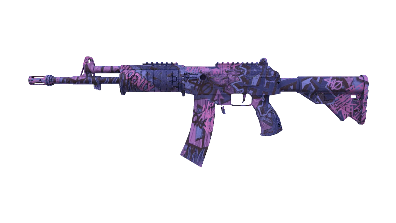 Galil AR | Phoenix Blacklight seed #73, front