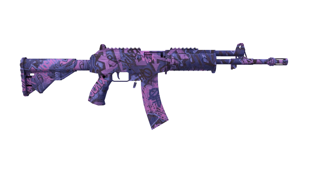 Galil AR | Phoenix Blacklight seed #865, back