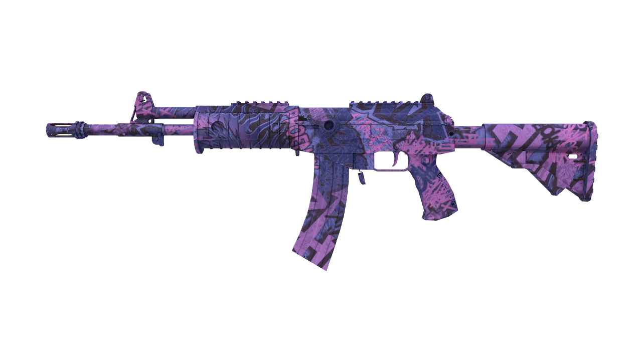 Galil AR | Phoenix Blacklight seed #886, front