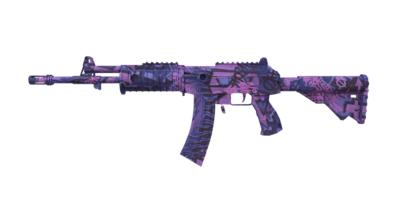 Galil AR | Phoenix Blacklight seed #963, front