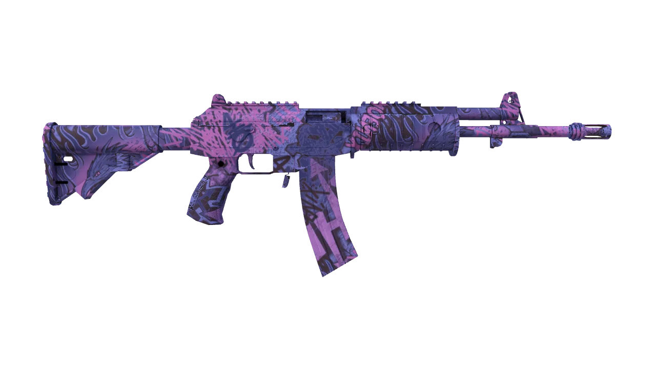 Galil AR | Phoenix Blacklight seed #979, back