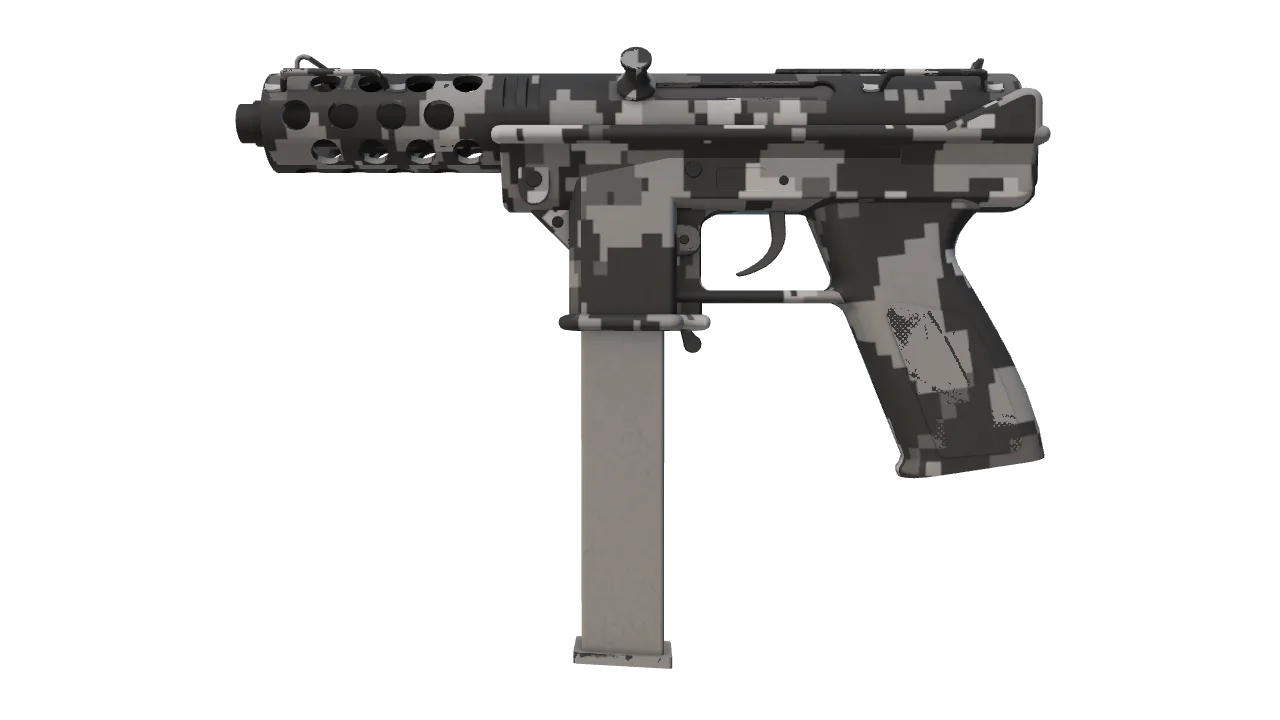 Souvenir Tec-9 | Urban DDPAT (Factory New) — Dust II light, front