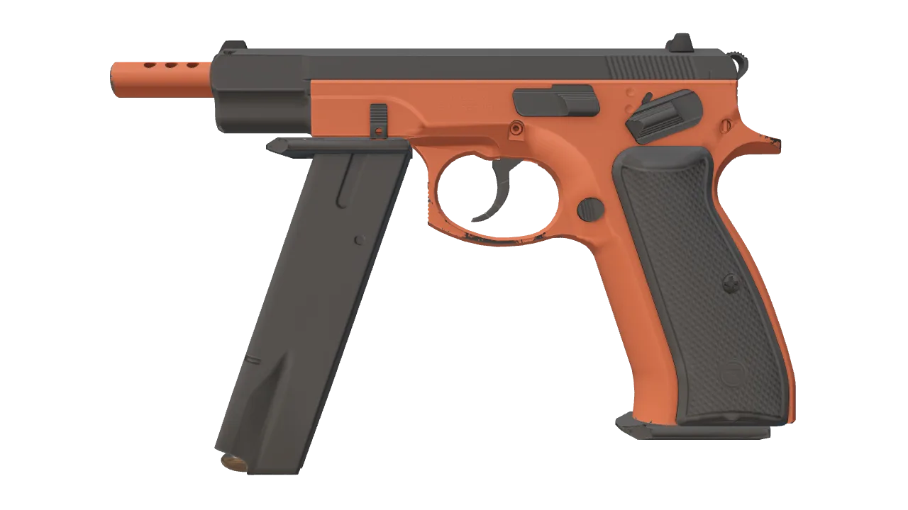 CZ75-Auto | Nitro (Factory New) — Dust II light, front