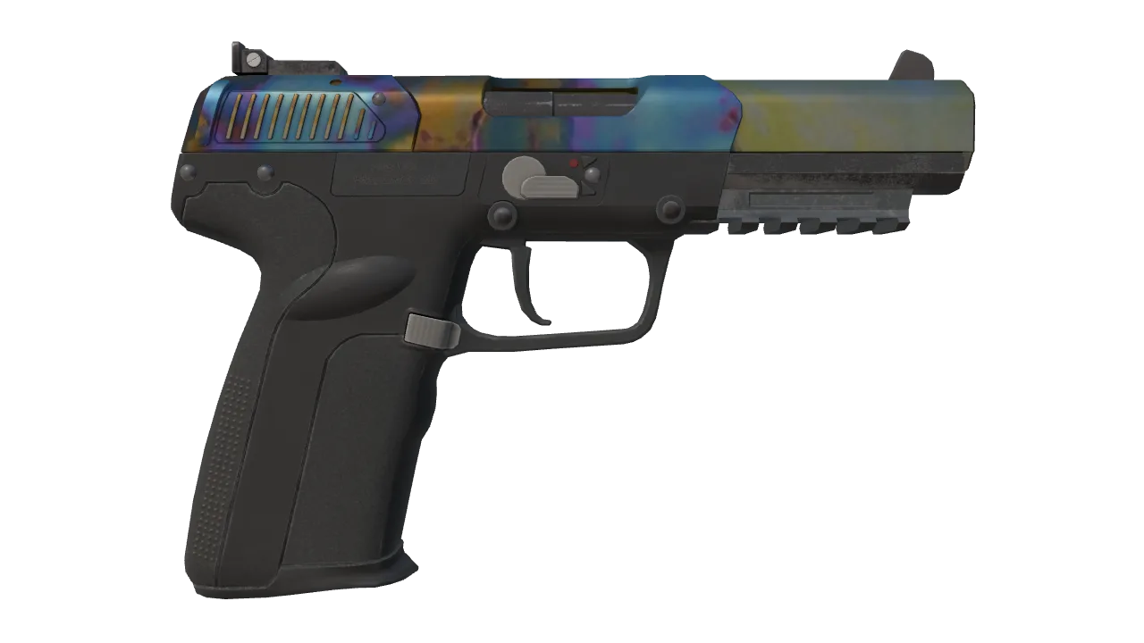 Five-SeveN | Case Hardened seed #121, back