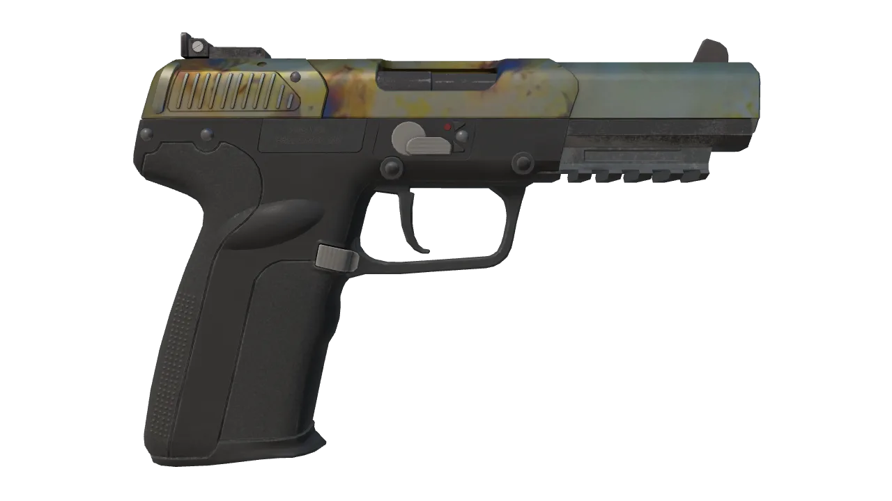 Five-SeveN | Case Hardened seed #451, back