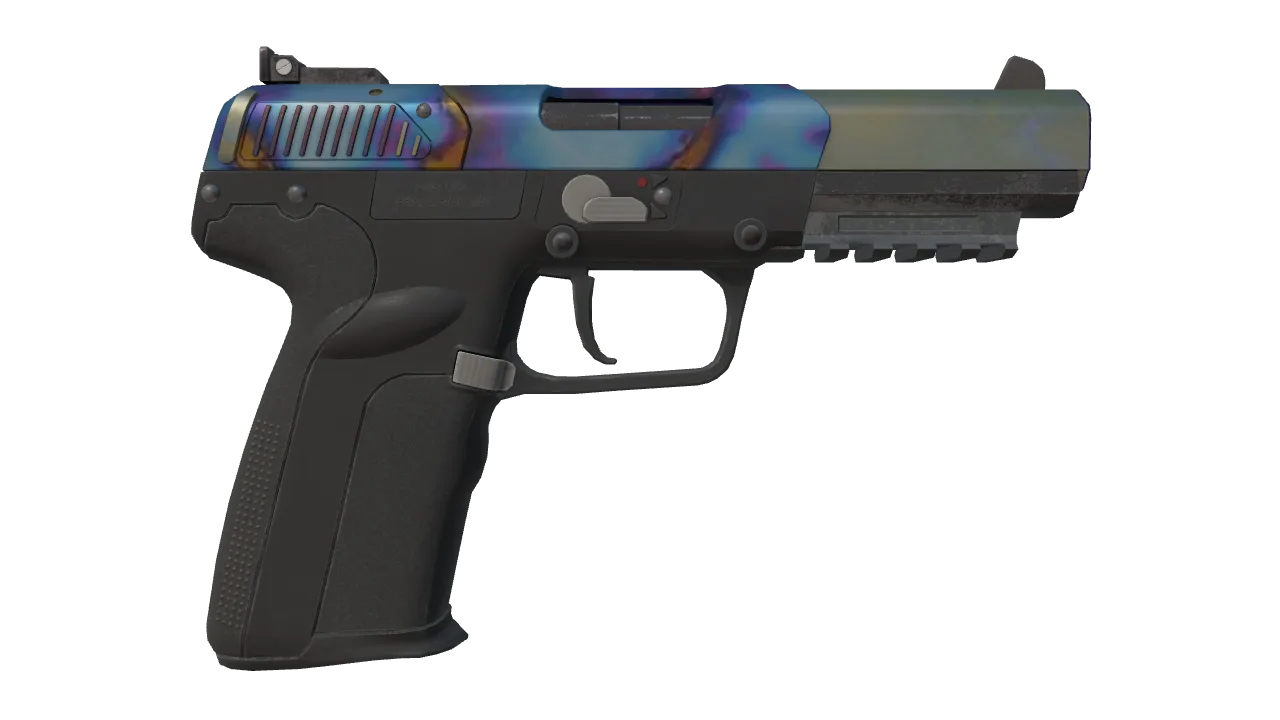 Five-SeveN | Case Hardened seed #586, back