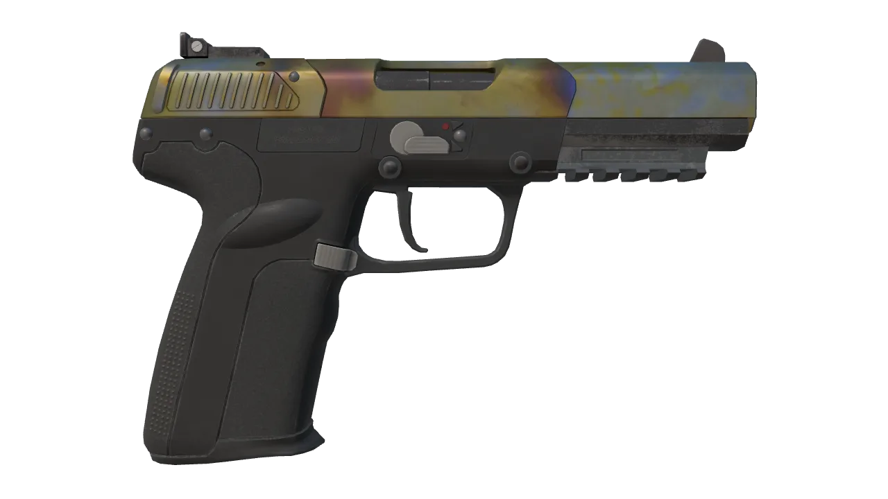 Five-SeveN | Case Hardened seed #744, back