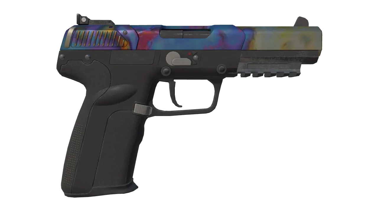 Five-SeveN | Case Hardened seed #758, back