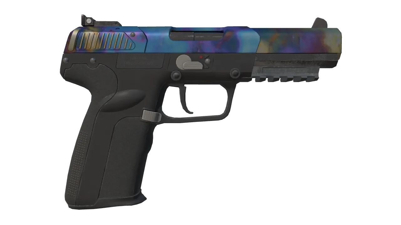 Five-SeveN | Case Hardened seed #814, back