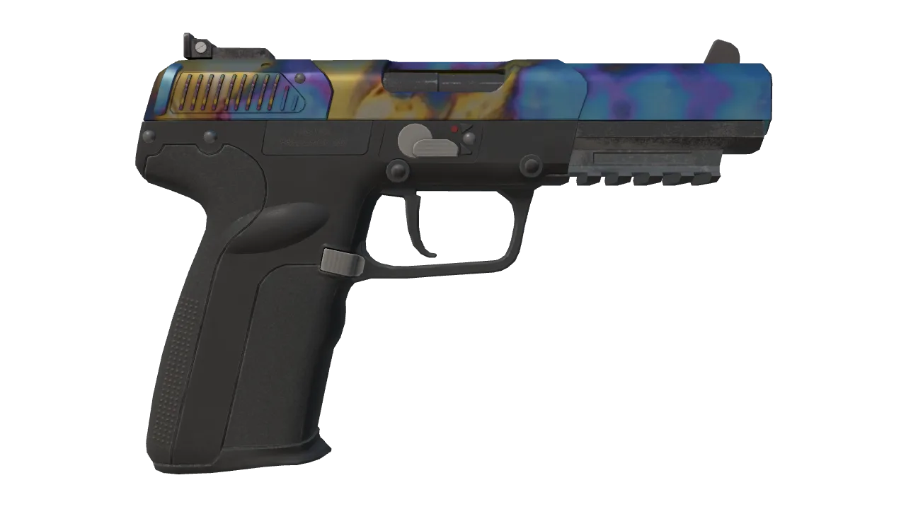 Five-SeveN | Case Hardened seed #967, back