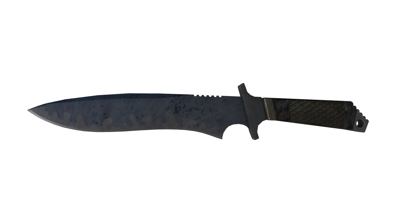 ★ Classic Knife | Blue Steel (Factory New) — Dust II light, front