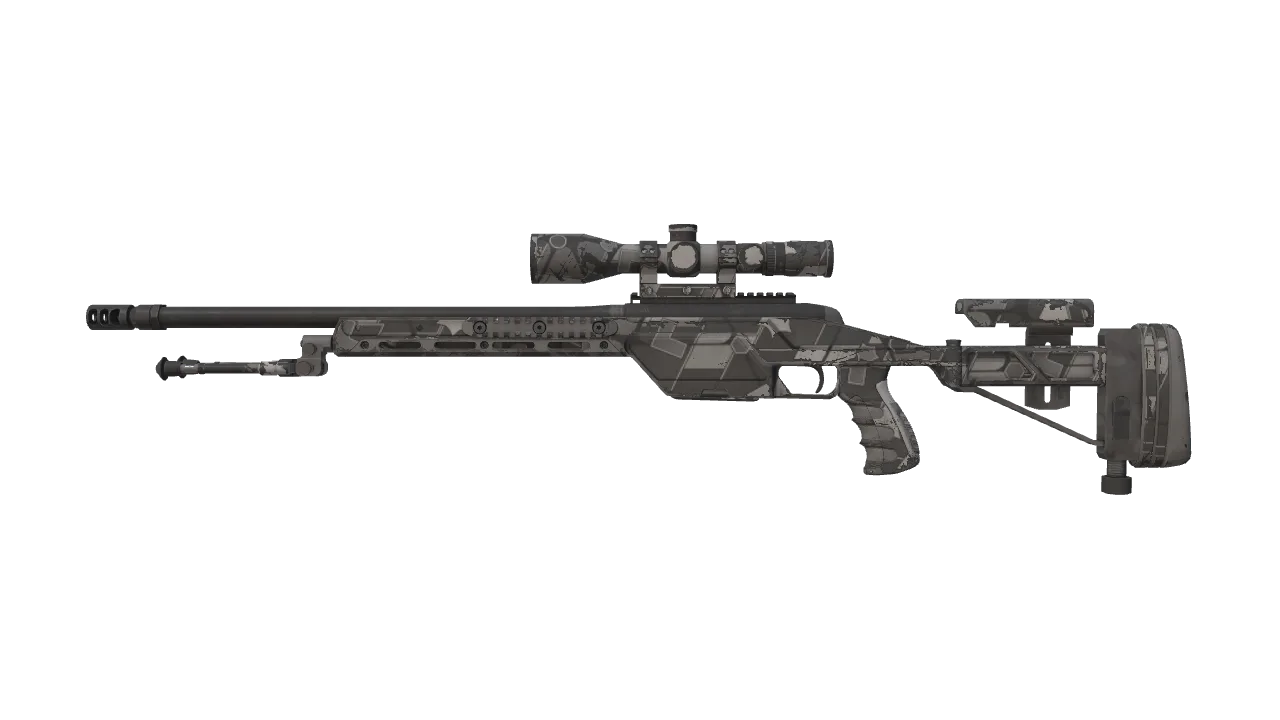 SSG 08 | Sans Comic (Field-Tested) — Dust II light, front
