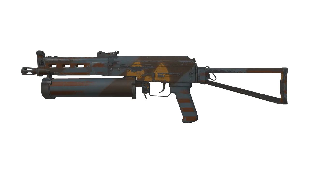 PP-Bizon | Irradiated Alert (Field-Tested) — Dust II light, front