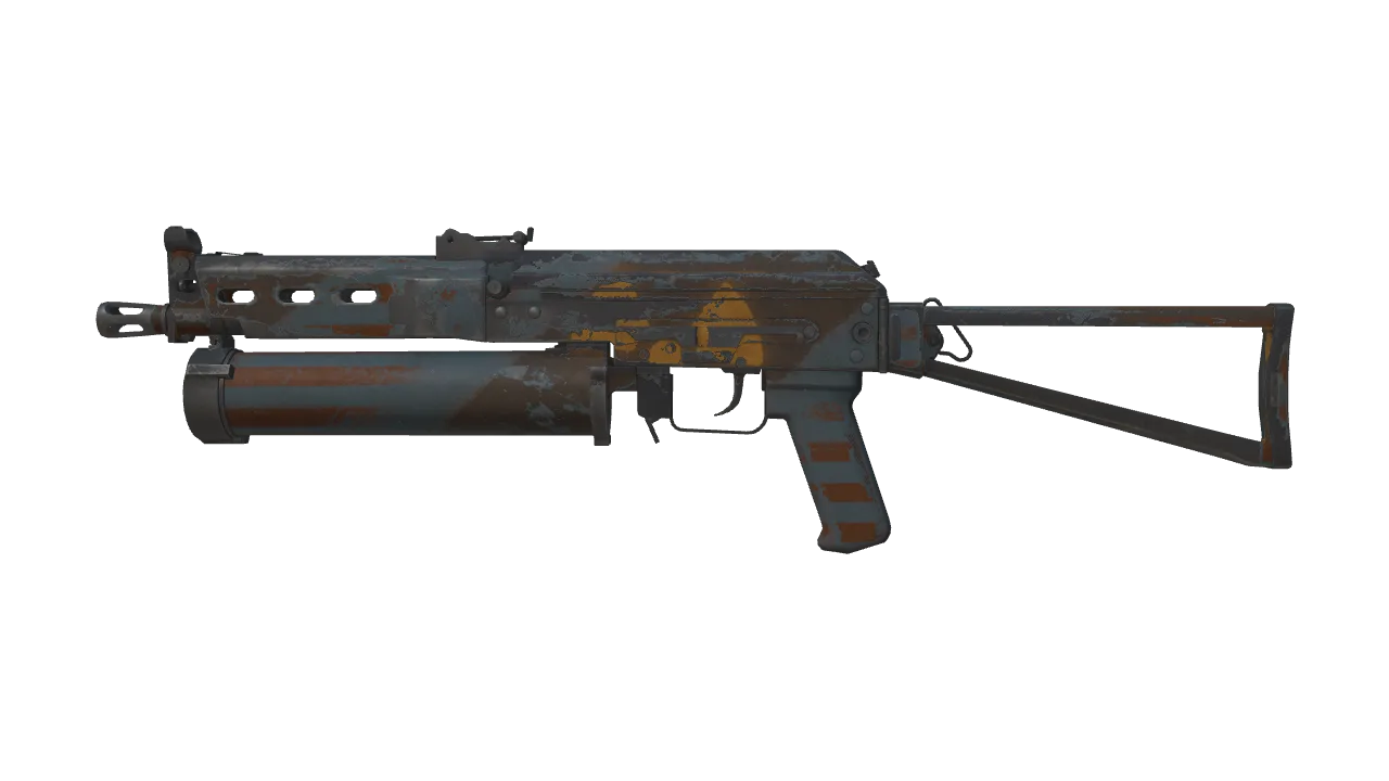 PP-Bizon | Irradiated Alert (Well-Worn) — Dust II light, front