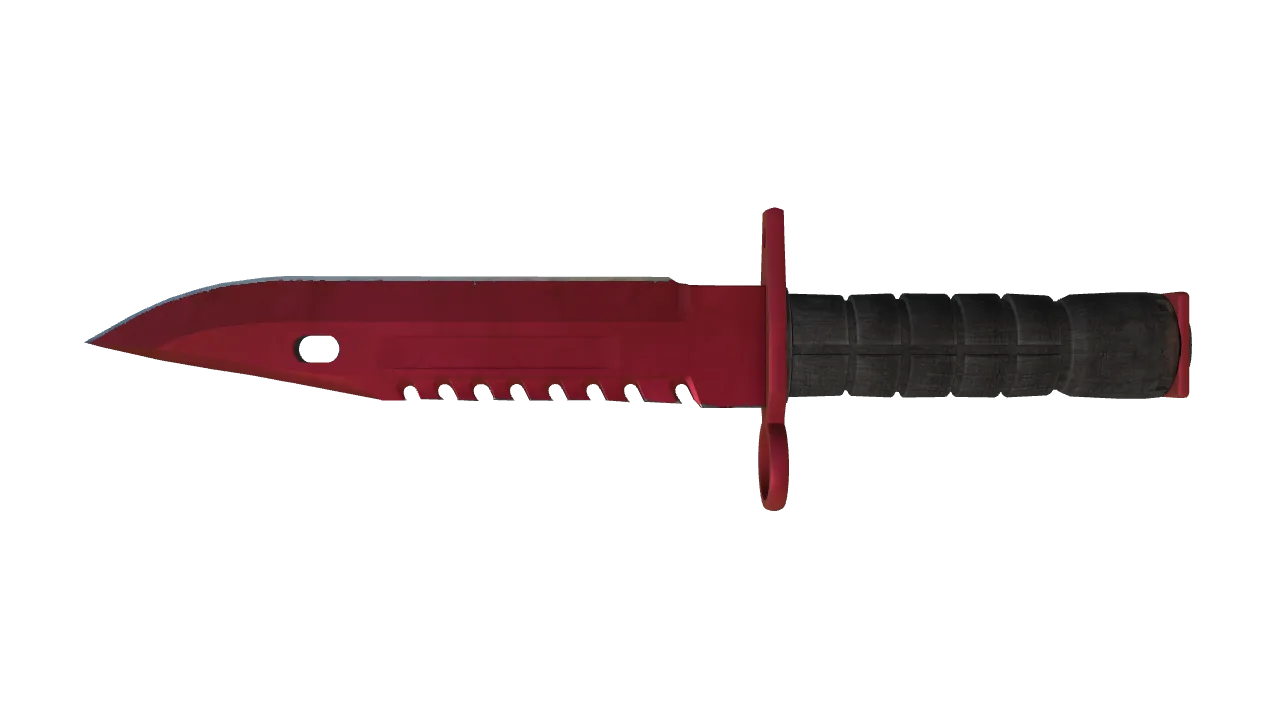 M9 Bayonet | Doppler (Ruby) seed #474, back