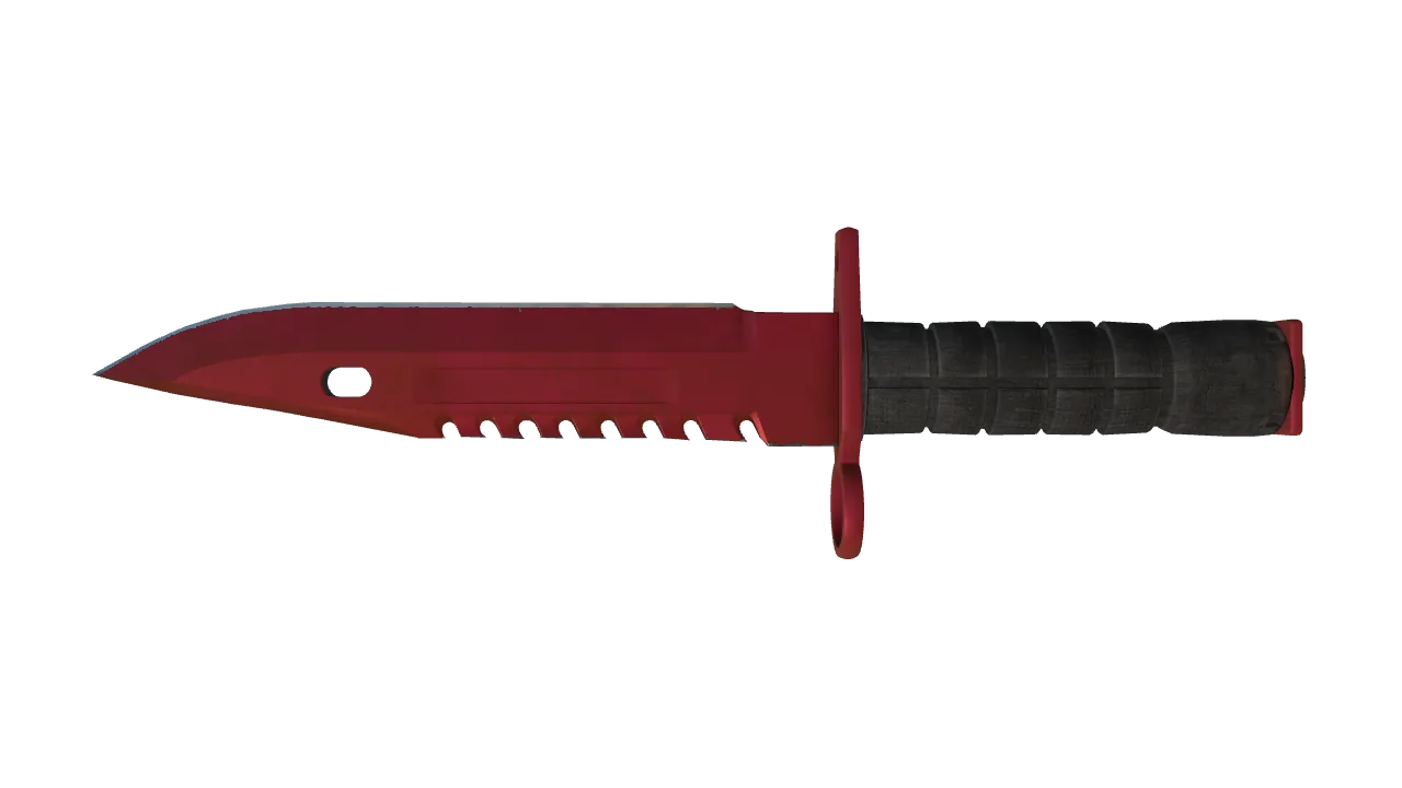 M9 Bayonet | Doppler (Ruby) seed #704, back