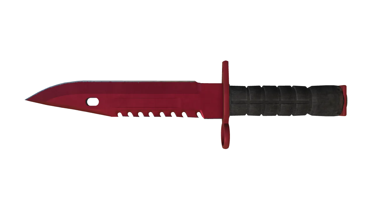 M9 Bayonet | Doppler (Ruby) seed #777, back