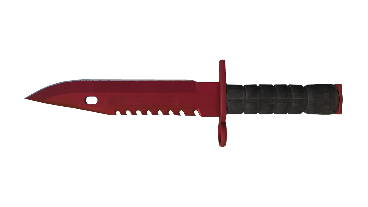 M9 Bayonet | Doppler (Ruby) seed #965, back