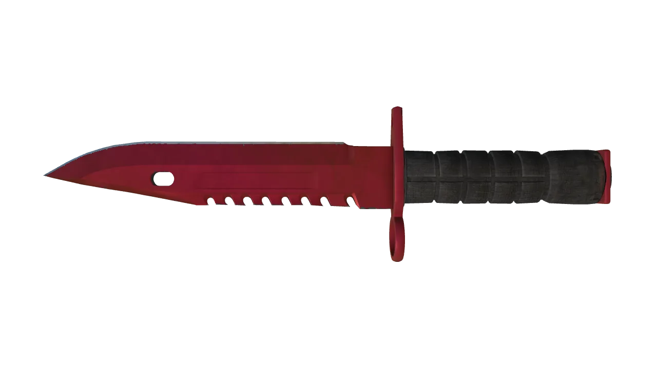 M9 Bayonet | Doppler (Ruby) seed #997, back